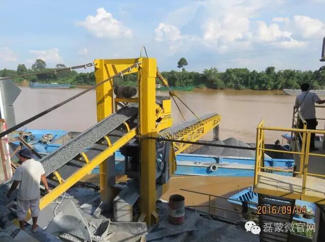 磊蒙機械超長距離輸送帶在越南建成 磊蒙機械超長距離輸送帶在越南建成